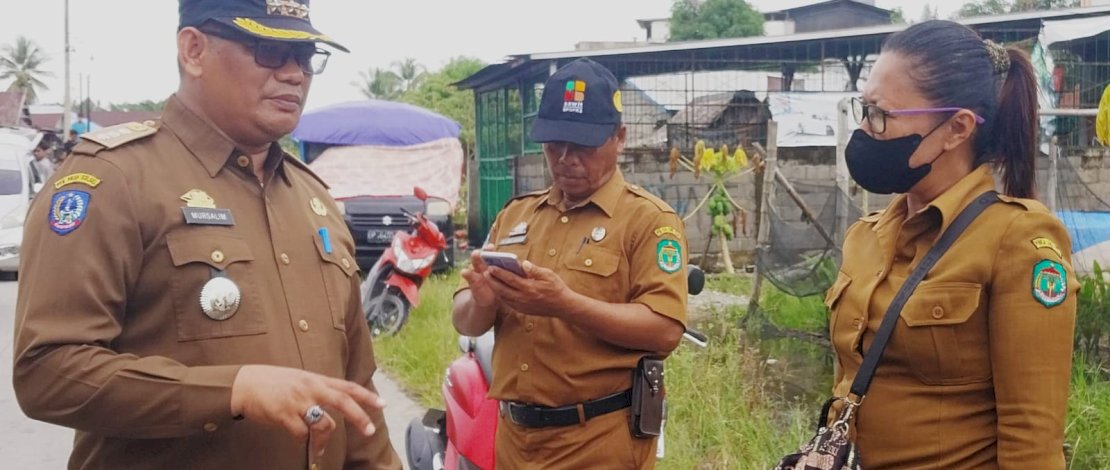 UPT Pengelola Objek Wisata Dinas Pemuda, Olahraga, dan Pariwisata (UPT Pariwisata) Kabupaten Luwu Utara melakukan peninjauan ke lokasi objek daya tarik wisata (ODTW) Kompleks Makam Datuk Pattimang, Malangke, Selasa, 4 Juni 2024.