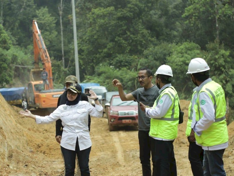 Aspirasi Abang Fauzi, Ruas Jalan ke Kecamatan Seko Ditarget Tuntas Tahun Ini
