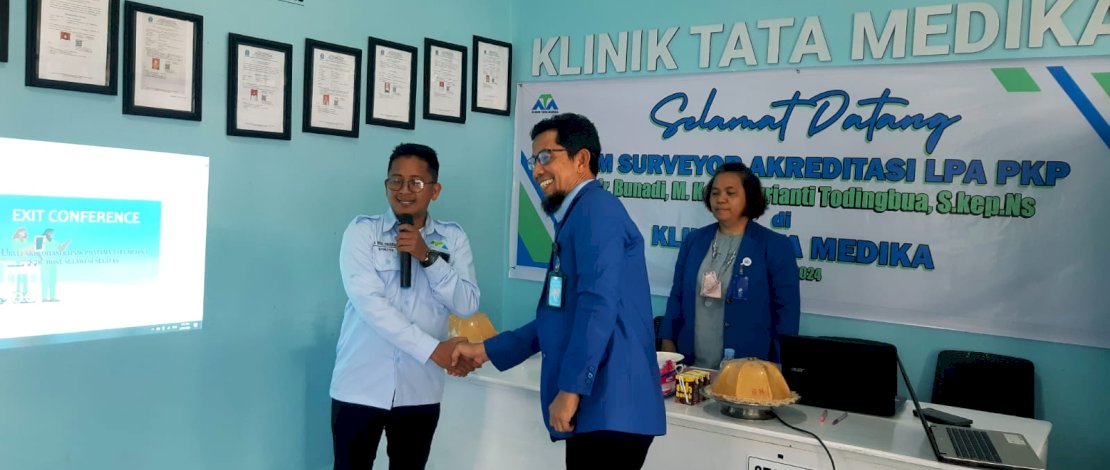 Klinik Tata Medika Raih Sertifikat Paripurna dari Kementerian Kesehatan