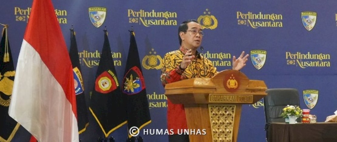 Rektor Unhas Makassar, Prof Jamaluddin Jompa. (Humas Unhas)