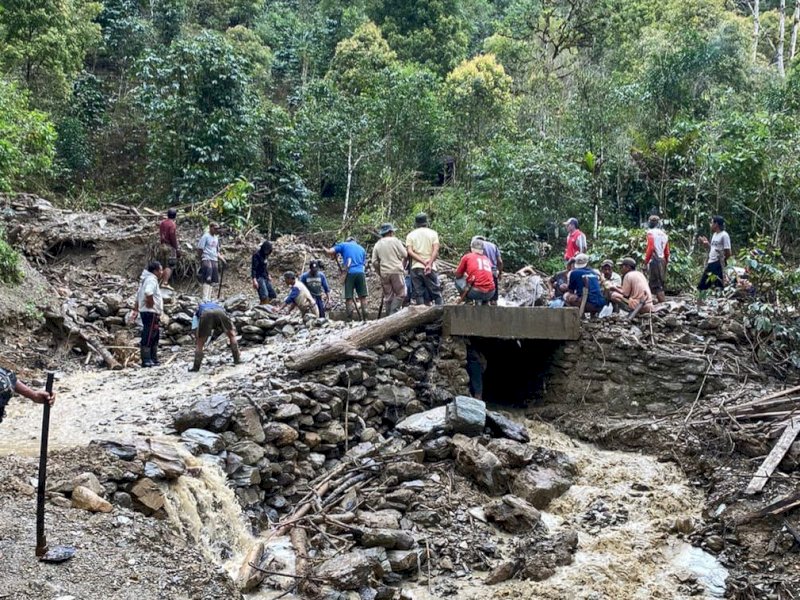 Keluhan Masyarakat Luwu Pasca Bencana Longsor, Minta Pembukaan Akses Jalan Jadi Prioritas