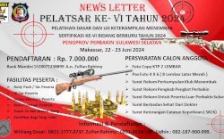 Pengprov Perbakin Sulsel Gelar Pelatsar Tahun 2024 Bidang Berburu