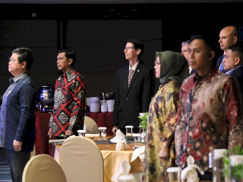 Pj Sekda Firman Pagarra Hadiri Pembukaan Konsulat Jenderal Kroasia di Makassar