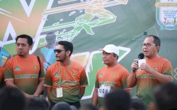 Danny Pomanto Lepas Ratusan Peserta Ansor Fun Run di Masjid Kubah 99
