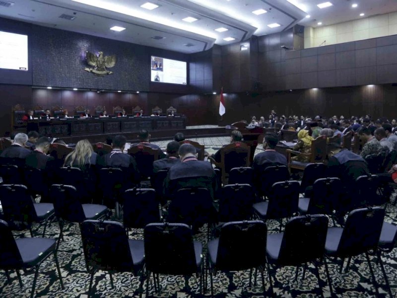 Sidang Putusan Sengketa Pileg 2024 di Mahkamah Konstitusi Memasuki Hari Terakhir