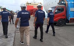 Tim Labfor Polda Sulsel Olah TKP Kebakaran KM Umsini