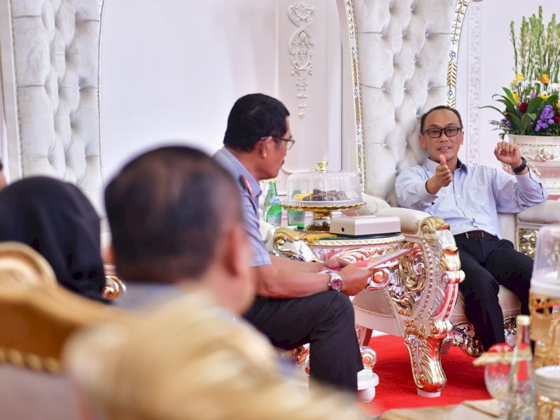 Kakanwil Kemenkumham Sulsel Temui Prof Zudan, Ajak Kolaborasi Sukseskan Program Desa Sadar Hukum