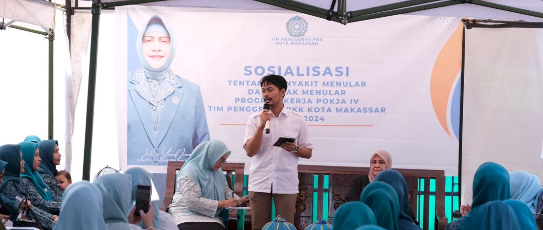 TP PKK Kota Makassar Gelar Sosialisasi Penyakit Menular dan Tidak Menular di Lorong PKK