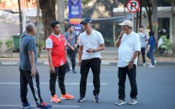 ASN Lingkup Pemprov Sulsel Antusias Senam Ceria Bersama Pj Gubernur Prof Zudan Fakrulloh