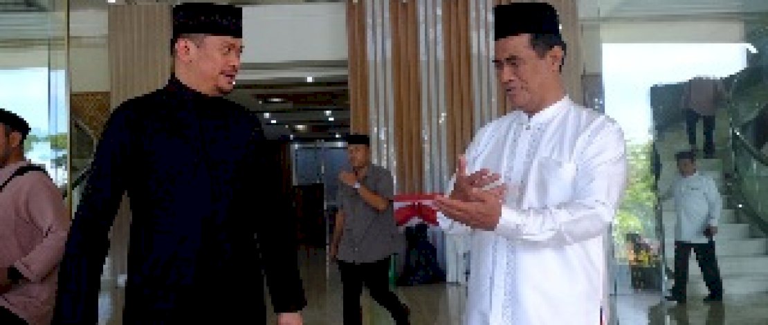 Bupati Gowa Adnan Purichta Ichan saat bertemu dengan Mentan Amran Sulaiman.(IST)