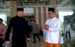 30 Menit Pertemuan Amran dan Adnan di AAS Building, Bahas Pilgub Sulsel?