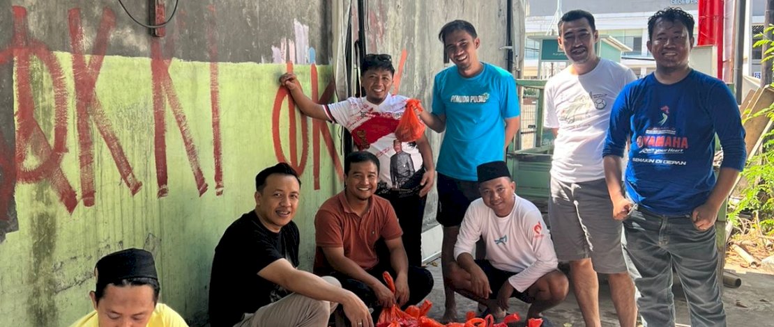 Semarak KNPI Kota Makassar Kurban di Hari Kedua Idul Adha