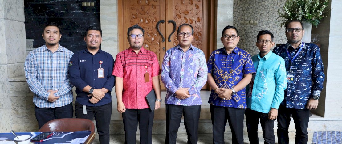 Panitia Kegiatan 7th ICP 2024 menemui Danny Pomanto, di Amirullah, Kamis, 20 Juni 2024.