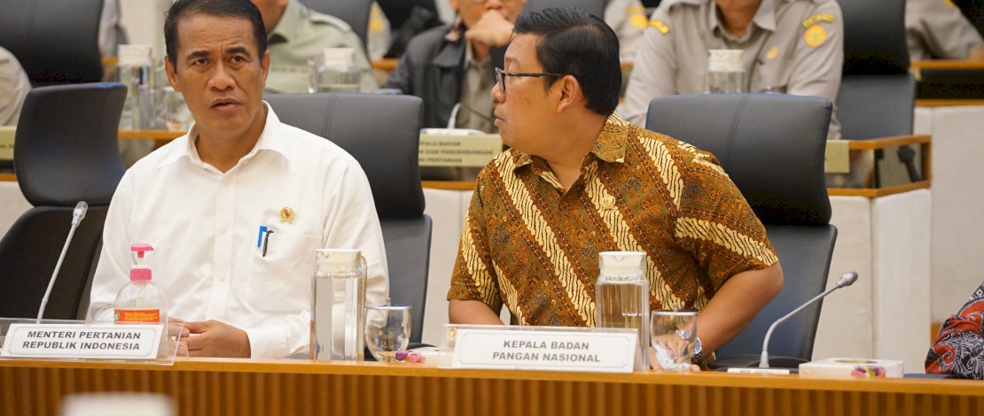 Menteri Amran dalam Rapat Kerja Komisi IV DPR RI di Jakarta, Kamis, 20 Juni 2024.