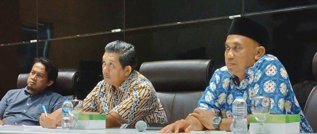 Dialektika Demokrasi dengan tema 'Evaluasi dan Catatan Penyelenggaraan Ibadah Haji 2024' di Gedung DPR, Senayan, Jakarta, Kamis (20/6/2024).