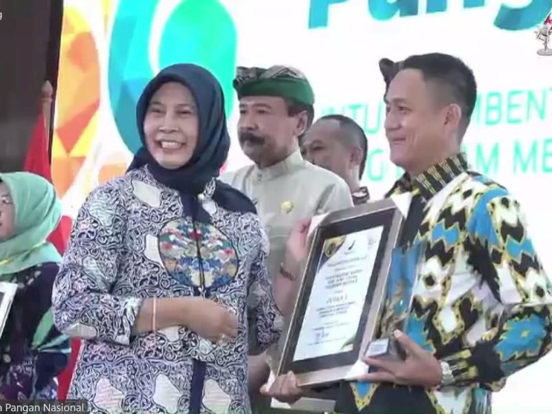 Pasar Rakyat Kapidi Juara I Nasional Pasar Pangan Aman Berbasis Komunitas