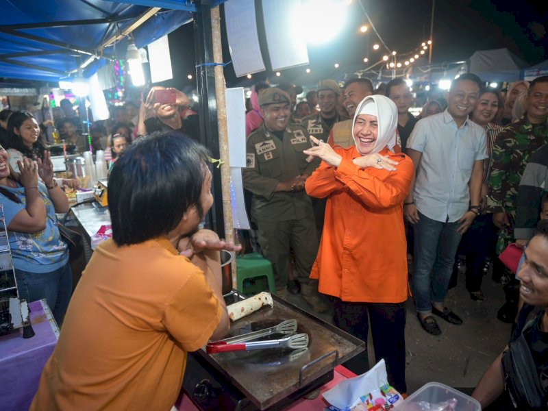 Indira Yusuf Ismail Ajak Warga Makassar Nikmati Keindahan Pelabuhan Paotere di Utara Fest 2024