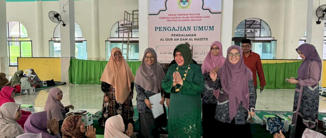 Ketua TP PKK Makassar Indira Yusuf Ismail.(Humas Pemkot Makassar)