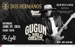 The Light Cafe and Bar Mercure Makassar Nexa Pettarani Hadirkan Gugun Blues Shelter