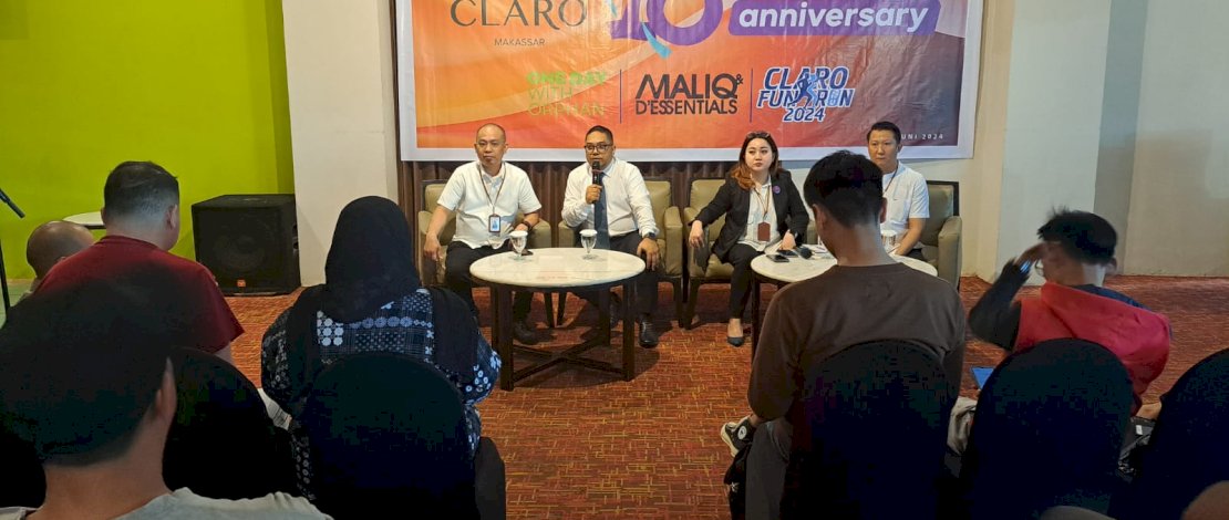 Claro Makassar Rayakan HUT ke-18 dengan Serangkaian Acara Spektakuler