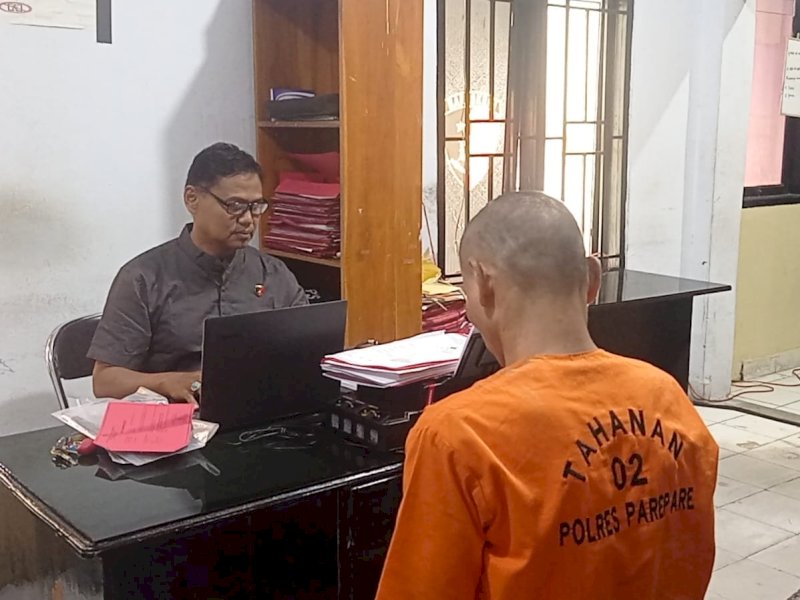 Ngaku Dengar Bisikan Gaib, Pria di Parepare Tega Aniaya Tetangga Pakai Badik