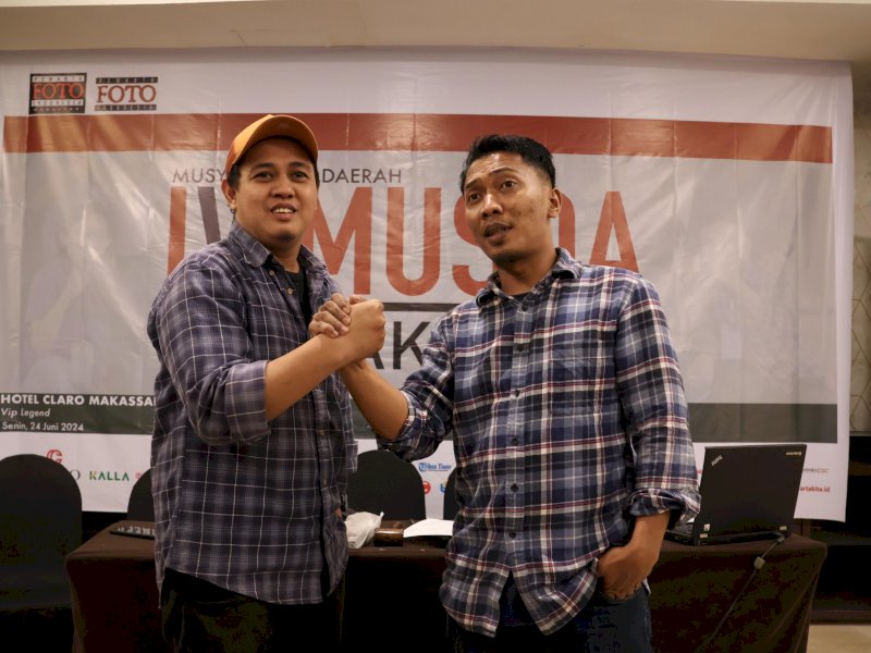 Iqbal - Sanovra Terpilih Aklamasi Pimpin PFI Makassar