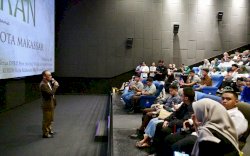 Nobar Film Lafran Bersama Kader HMI, Prof Zudan: Bagus untuk Diteladani