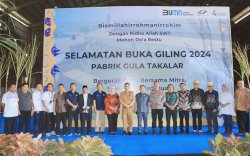 Selamatan Buka Giling 2024 Pabrik Gula Takalar, Target Produksi 15.132 Ton