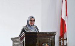 Di Paripurna, Indah Putri Indriani Sampaikan Jawaban Atas Pandangan Fraksi Terhadap Ranperda Pertanggungjawaban APBD 2023