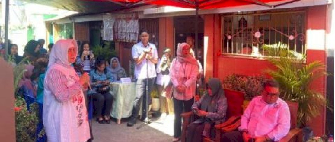 Ketua TP PKK Kota dan Plt Kepala Dinas PPKB Tinjau Posyandu Palm 5 untuk Atasi Stunting