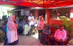 Ketua TP PKK Kota dan Plt Kepala Dinas PPKB Tinjau Posyandu Palm 5 untuk Atasi Stunting
