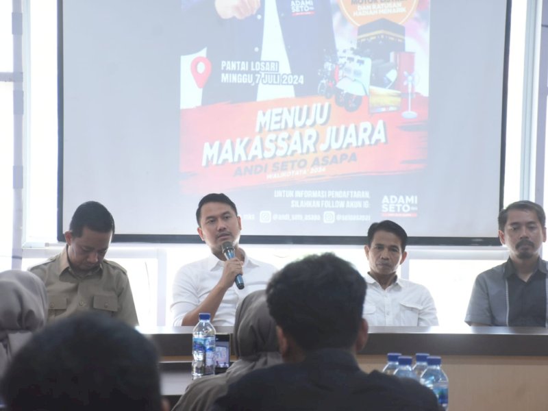 Gratis, Jalan Sehat Bersama Andi Seto Asapa Berhadiah Umroh