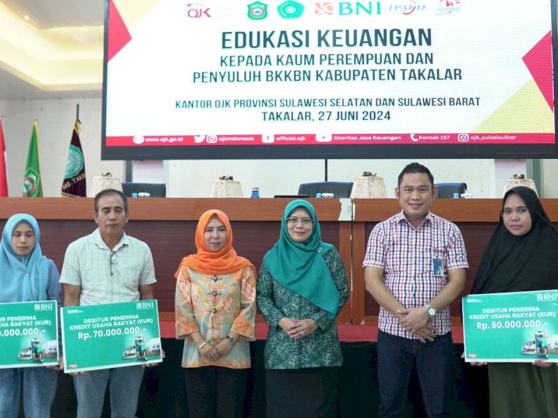 PKK Takalar Gandeng OJK dan Bank BNI Gelar Edukasi Keuangan untuk Kaum Perempuan
