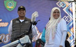 Ratusan Peserta Meriahkan Senam dan Jalan Santai di Maros