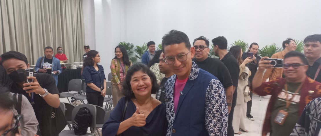 Menparekraf Sandiaga Salahuddin Uno.