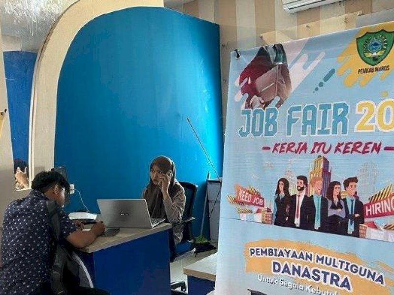 Wakil Ketua DPRD Maros Apresiasi Job Fair Pemkab Maros, Dorong Digelar Tahunan