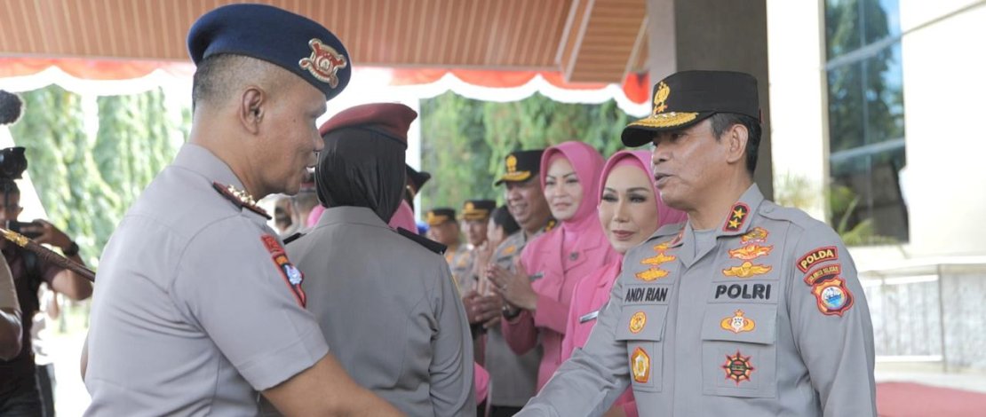 Komandan Batalyon (Danyon) C Pelopor Satbrimob Polda Sulsel, Kompol Nur Ichsan, S.Sos., M.Si resmi menyandang pangkat setingkat lebih tinggi dari Kompol ke AKBP.