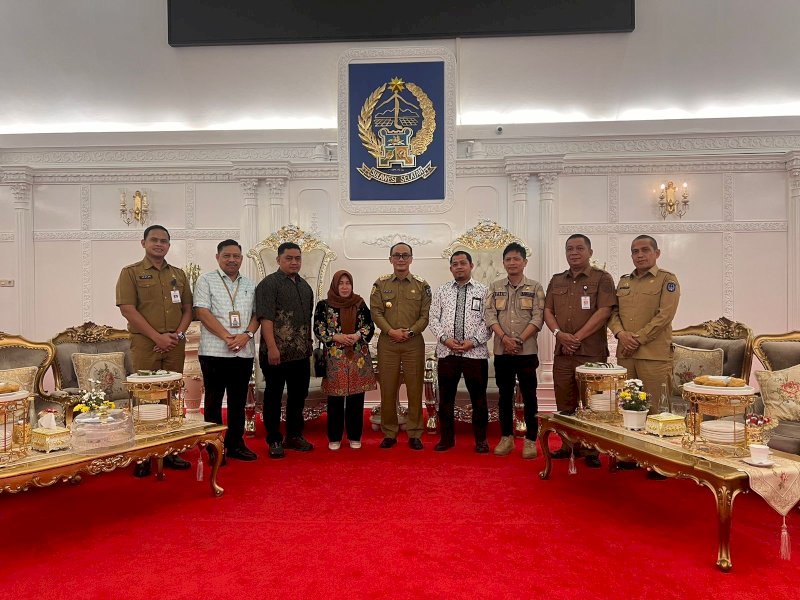 Temui Pj Gubernur, Bawaslu Sulsel Antisipasi PSU di Pilkada Serentak 2024