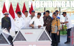 Presiden Jokowi Resmikan Bendungan Pamukkulu di Kabupaten Takalar