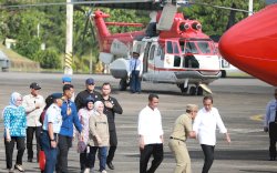 Danny Pomanto - Indira Antar Presiden Jokowi Bertolak ke Jakarta Pasca Kunker di Sulsel