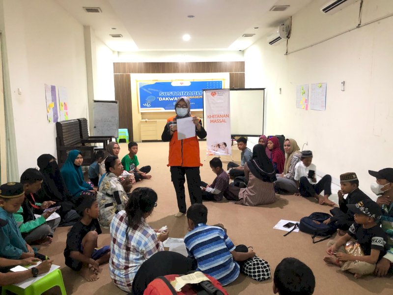 46 Anak Ikut Khitanan Massal Rumah Zakat Sulsel 