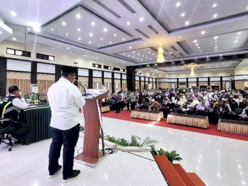 Tiba di Makassar, Jemaah Haji Asal Papua Barat Menginap di Asrama Haji Sudiang