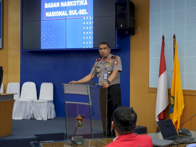BNNP Sulsel Sosialisasi Antinarkoba, Rektor Unhas: Perguruan Tinggi Pelopor