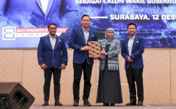 Partai Demokrat Resmi Usung Khofifah dan Emil sebagai Cagub-Cawagub Jawa Timur 2024