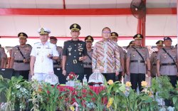 Danny Pomanto Ramaikan Pelantikan dan Pengambilan Sumpah 209 Bintara Polri