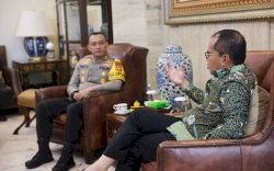 Danny Pomanto dan Kapolres Pelabuhan Silaturahmi dan Perkuat Kinerja Forkopimda