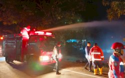 Berawal dari Cekcok Mulut, Massa Bakar Rumah Panggung di Pompanua Bone