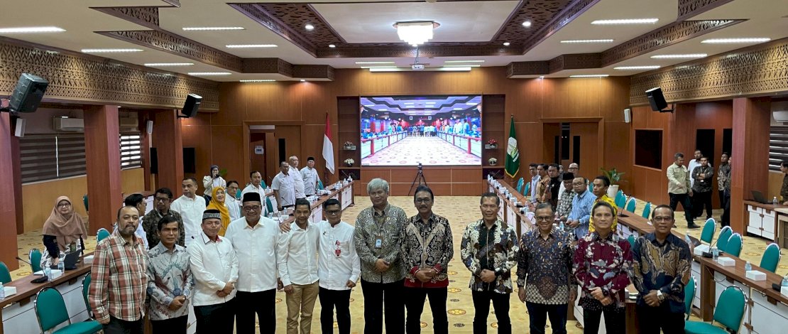 Kementerian ATR/BPN bersama Pemprov Aceh menggelar rapat penyiapan lahan untuk mantan kombatan GAM.(IST)