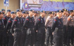 Brimob Bone Siap Dukung Operasi Patuh Pallawa 2024