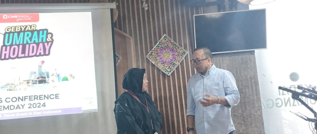 Konfrensi Pers Gemday, yang dilaksanakan di Kedai Bau Mangga, Senin, 15 Juli 2024.